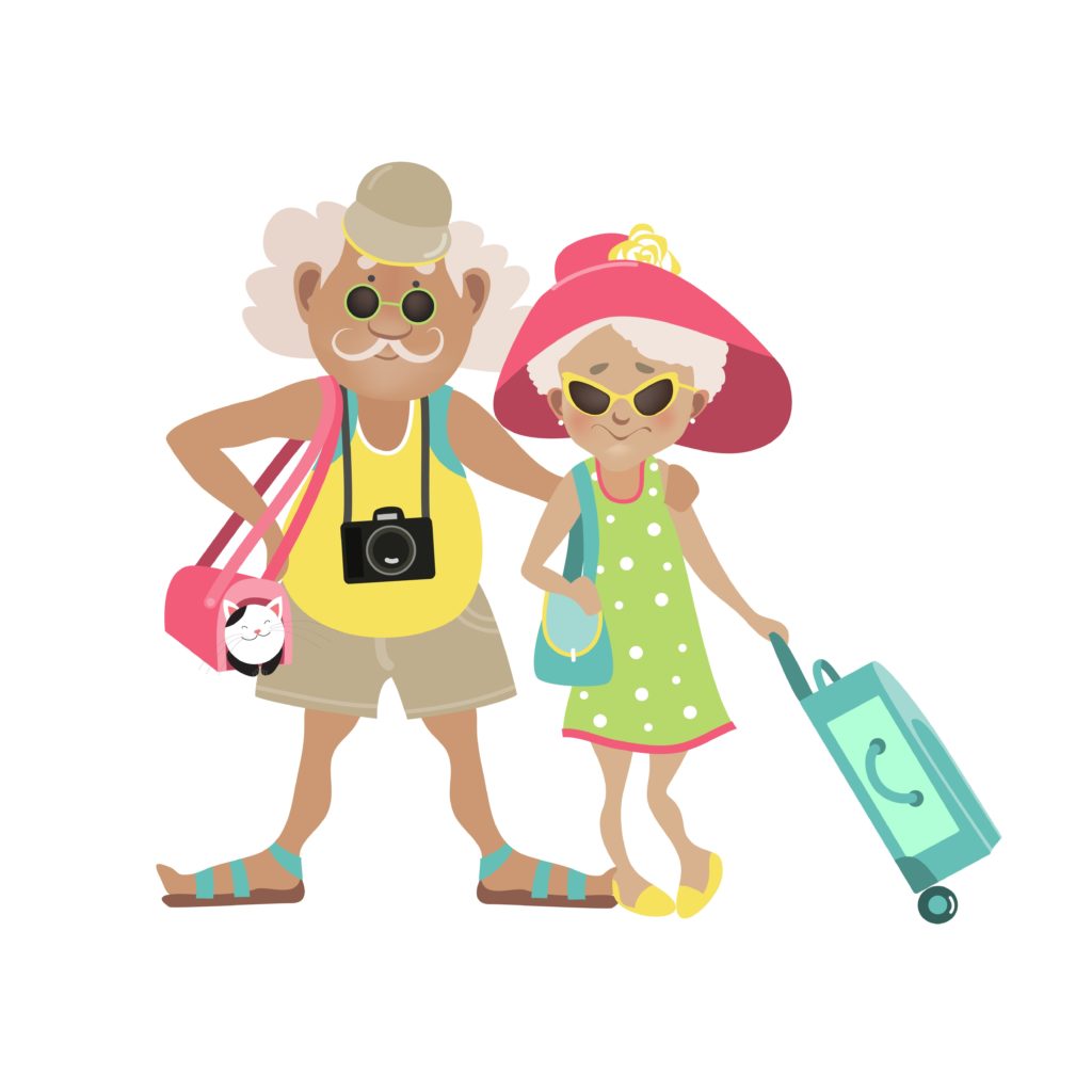starí rodičia tiež potrebujú odcestovať na dovolenku